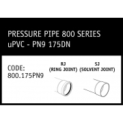 Marley uPVC 800 Series PN9 175DN Pipe - 800.175PN9